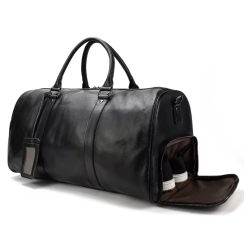 Svart weekendbag