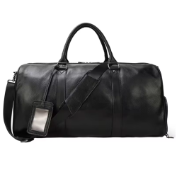 Svart weekendbag