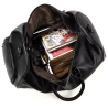 Svart weekendbag