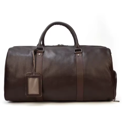 Brun weekendbag