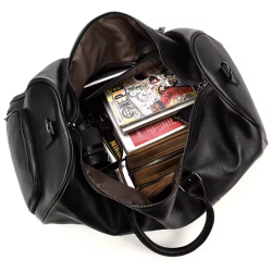 Brun weekendbag