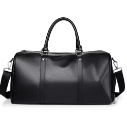 Svart weekendbag