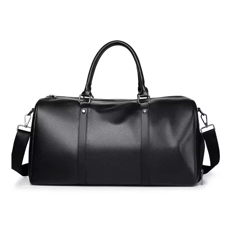 Svart weekendbag
