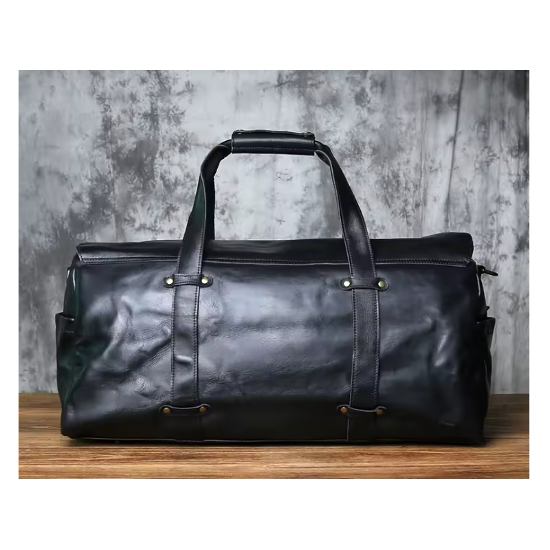 Svart weekendbag