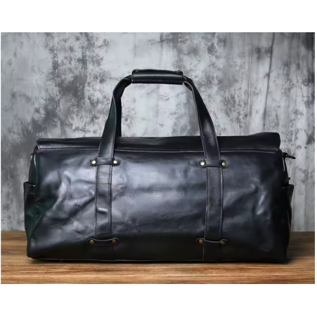Svart weekendbag